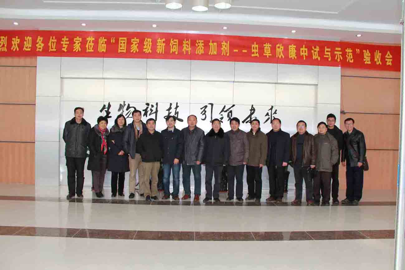 公司领导与专家合影